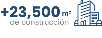 Más de 30 mil metros cuadrados de construcción
