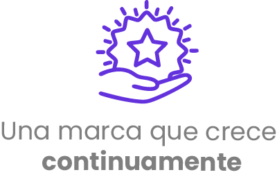 Una marca que crece continuamente